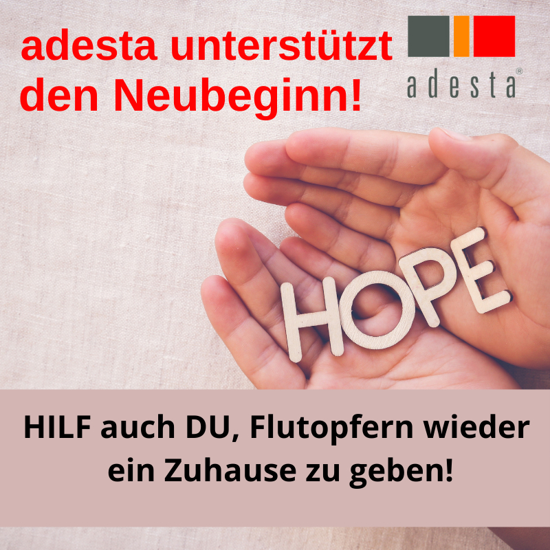 Spendenaktion zugunsten der Flutopfer Spendenaktion zugunsten der Flutopfer