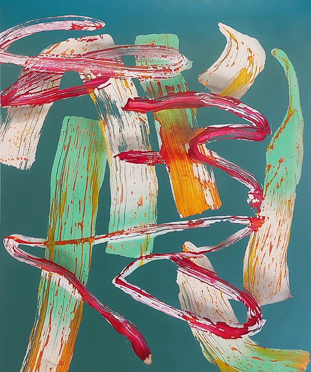 Becker Schmitz | O.T. (LB2) – 2021, 50 x 40 cm, Mischtechnik auf synth. Leinwand Becker Schmitz | O.T. (LB2) – 2021, 50 x 40 cm, Mischtechnik auf synth. Leinwand
