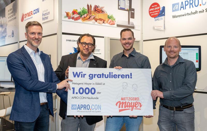 Jens Eden, Christian Braun, Tobias Fichtel und Frank Mayer (v.l.n.r.) Jens Eden, Christian Braun, Tobias Fichtel und Frank Mayer (v.l.n.r.)