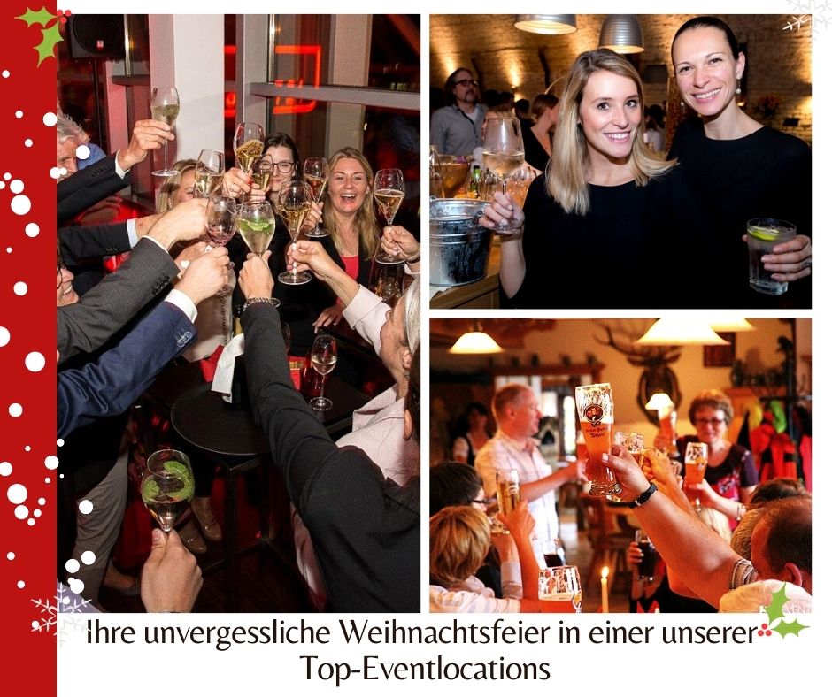 Locations für Weihnachtsfeier