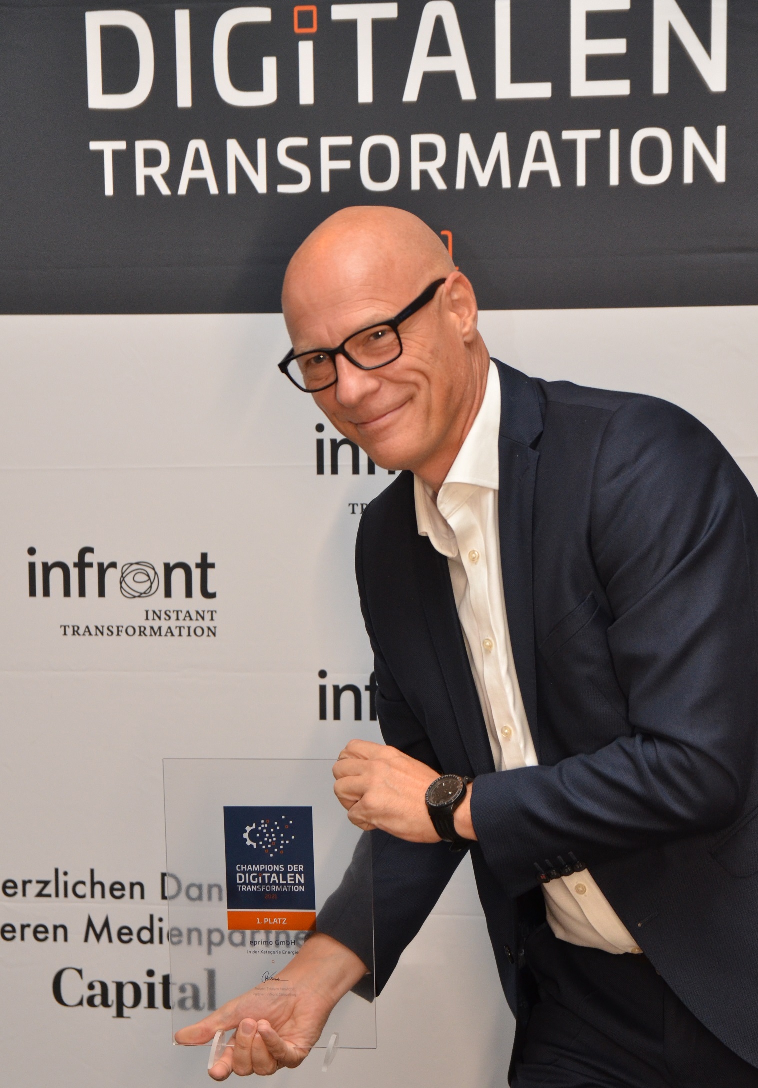 eprimo erhält Auszeichnung"Champions der digitalen Transformation" (Bildquelle: eprimo Gmb