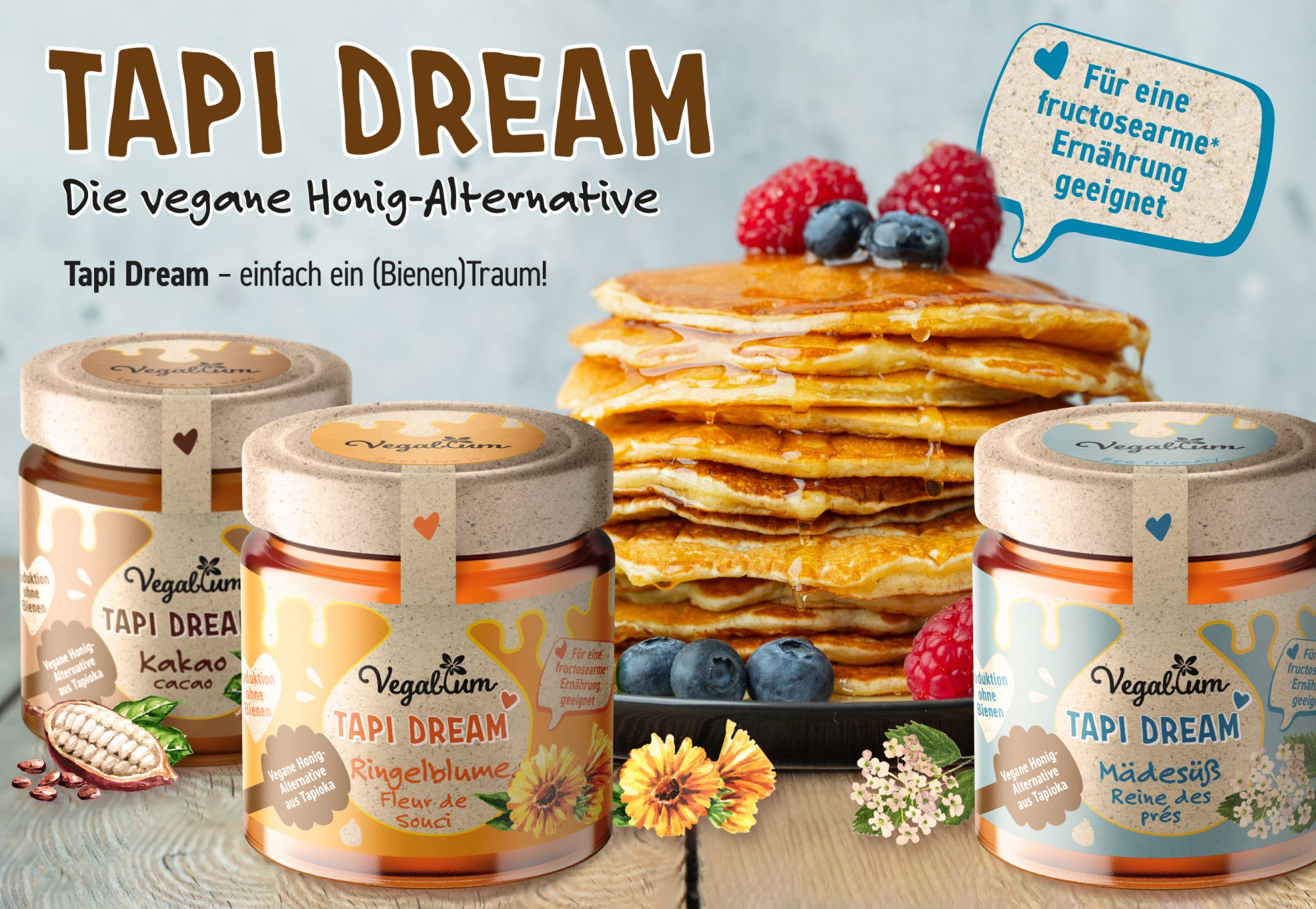 Tapi Dream in 3 verschiedenen Sorten - bald verfügbar!