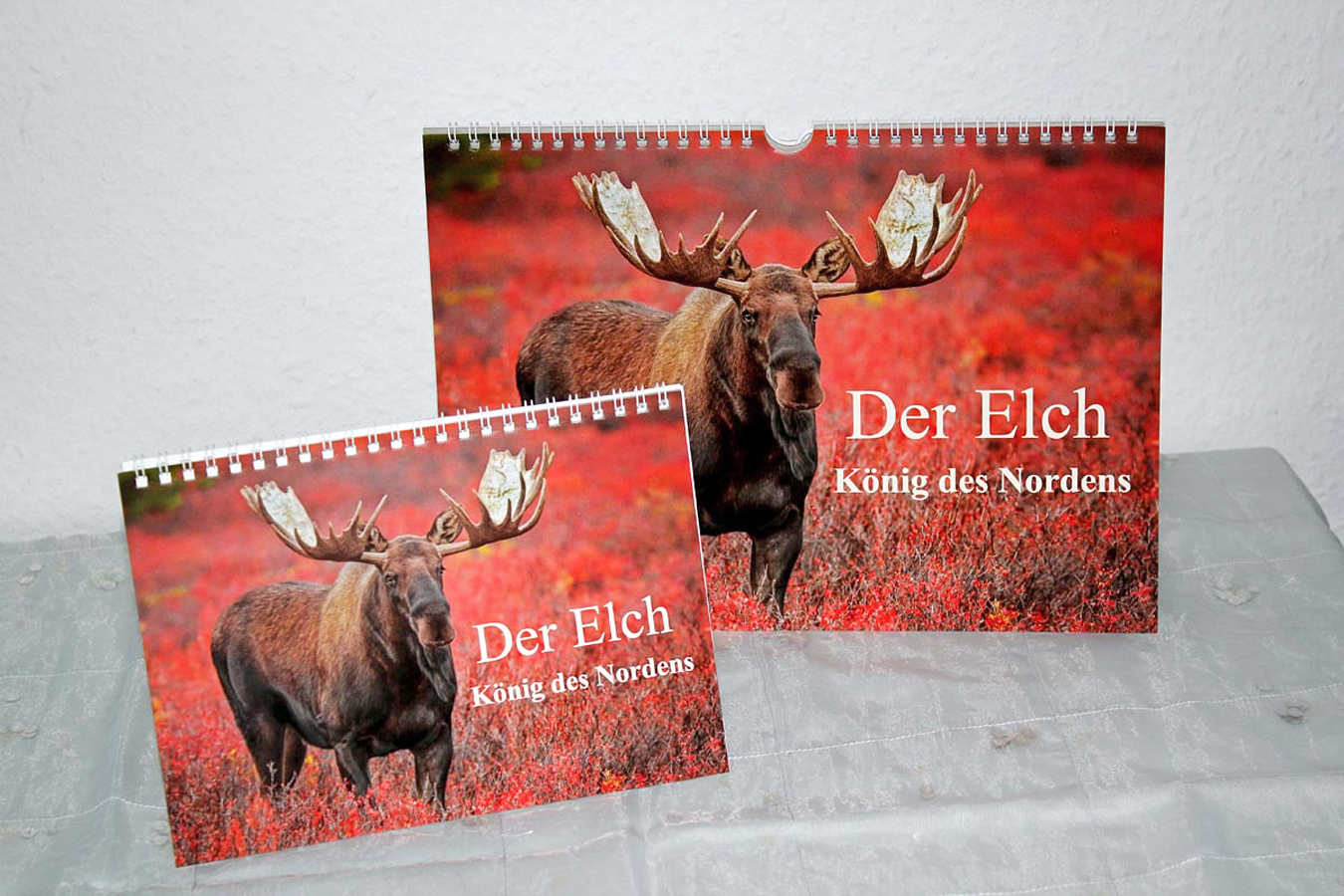 (FOTO: Pelzer-Photography) Ein schöner Kalender für alle Nordlandfans und Elchliebhaber.