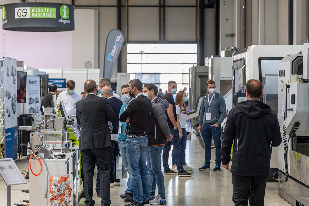 Rund 500 Besucher aus 300 Unternehmen informierten sich auf der FaMeta 2021 beiüber 50 Ausstellern (