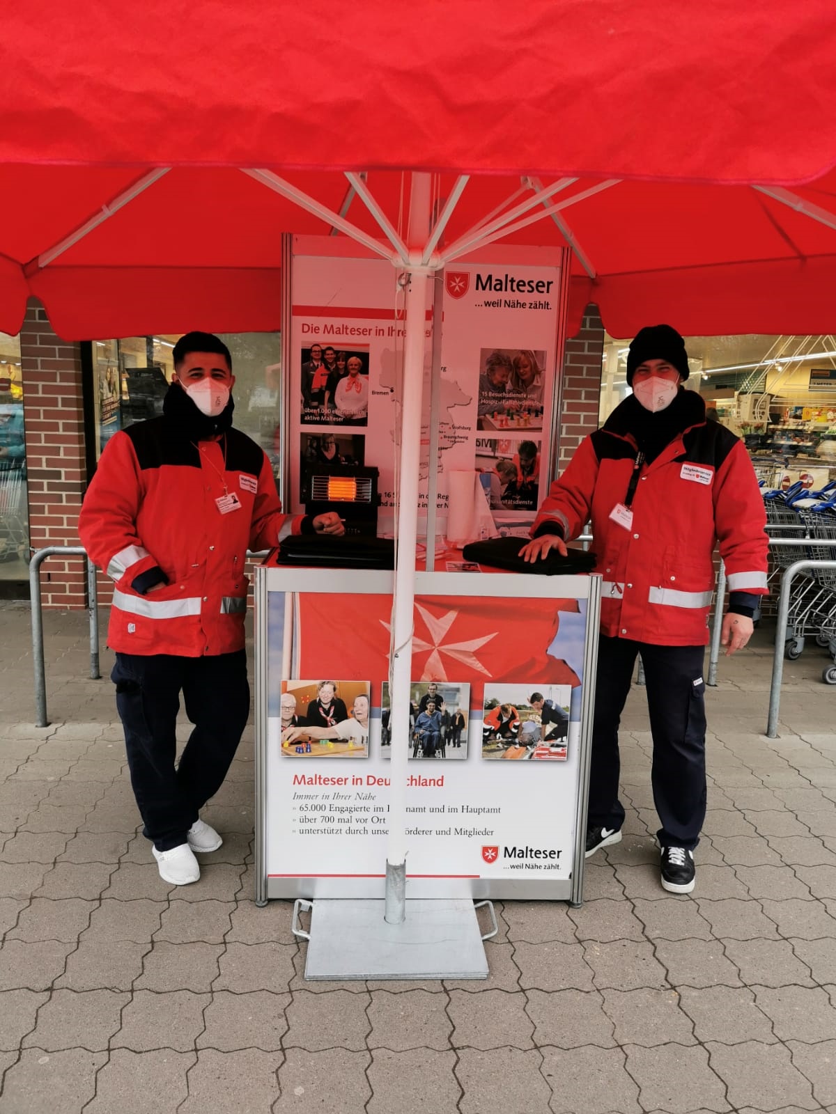 Ein Infostand der service94 GmbH