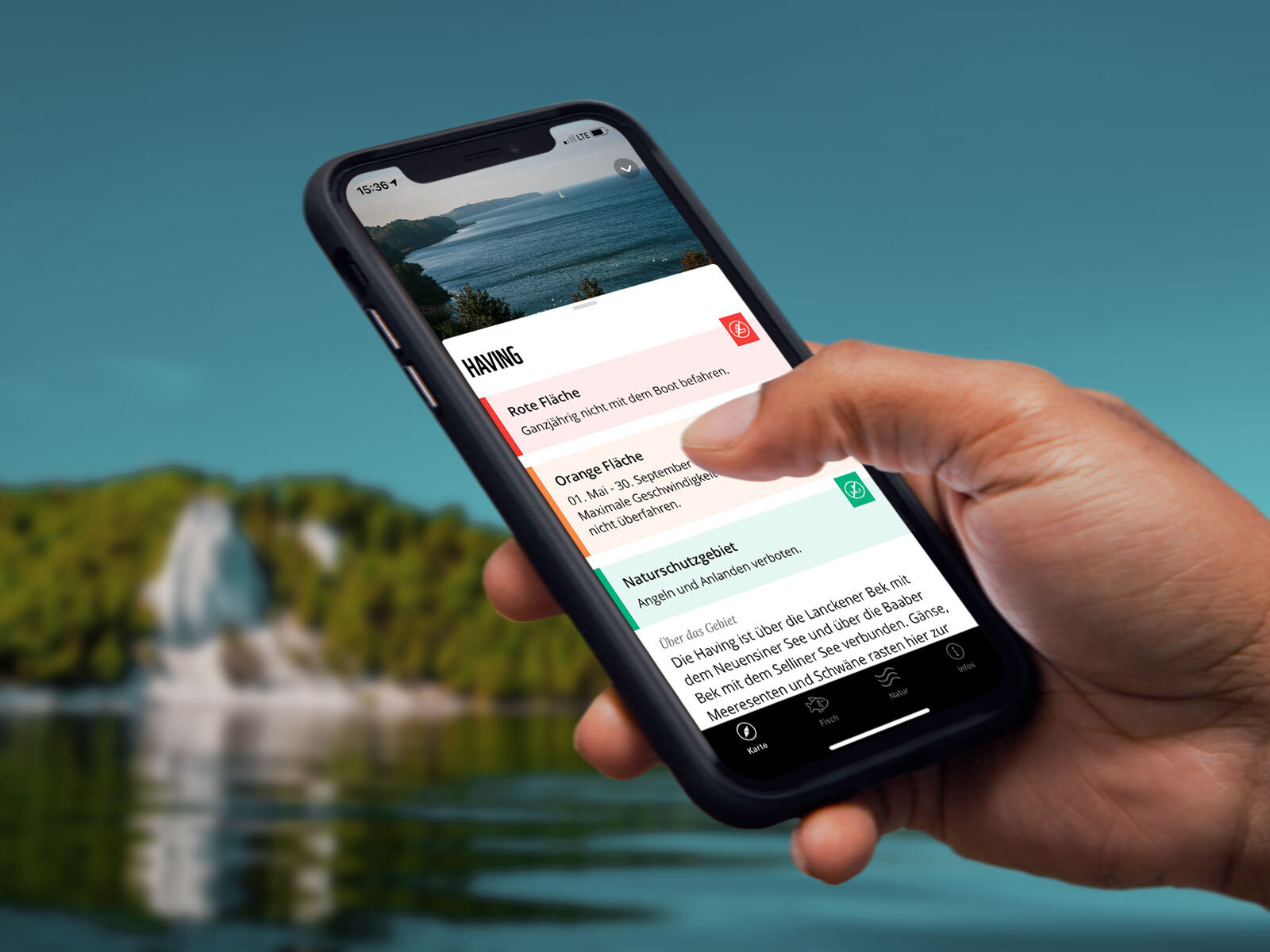 Die WWF Seekarte für die Schutzgebiete um Rügen gibt es endlich als App Entwicklung von Ackee Die WWF Seekarte für die Schutzgebiete um Rügen gibt es endlich als App Entwicklung von Ackee