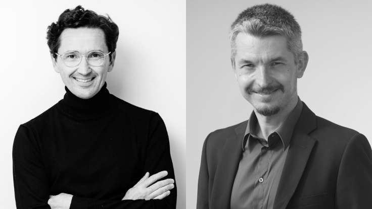 Jean-Luc Vecchio (Tessi C&I, l.) und Christian Habenstein (M-Files, r.)