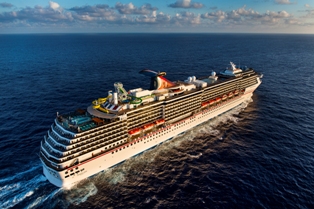 Die Carnival Pride. Foto: Carnival Cruise Line Die Carnival Pride. Foto: Carnival Cruise Line