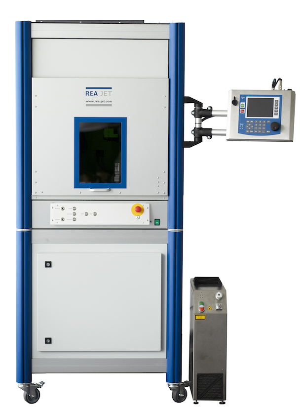 Die REA JET FL Laser Markierstationen können den Kundenbedürfnissen optimal angepasst werden.