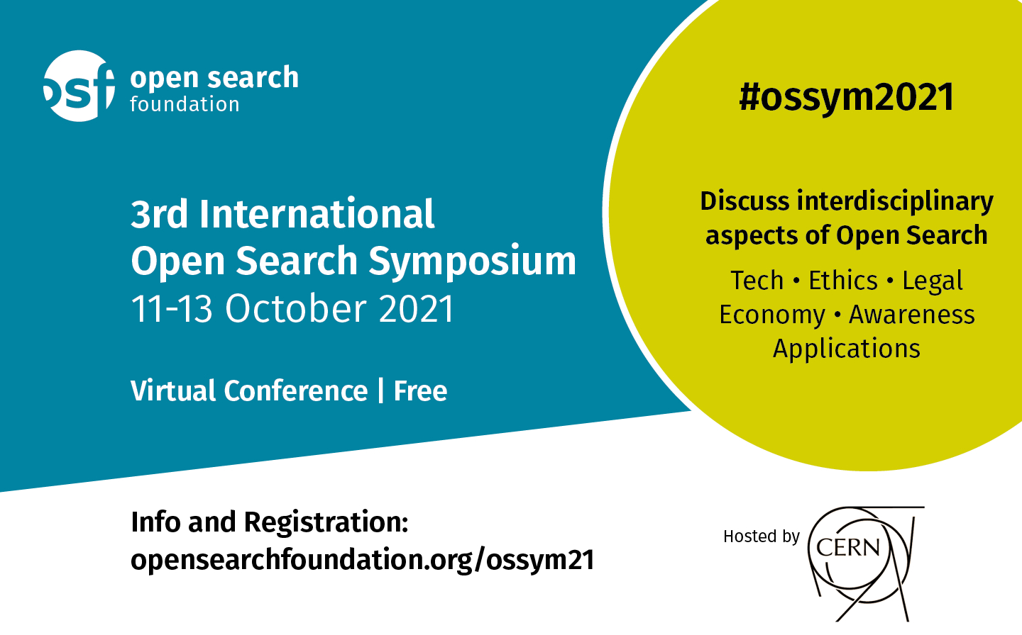 #ossym2021 - Die europäische Konferenz zum Thema Open Search