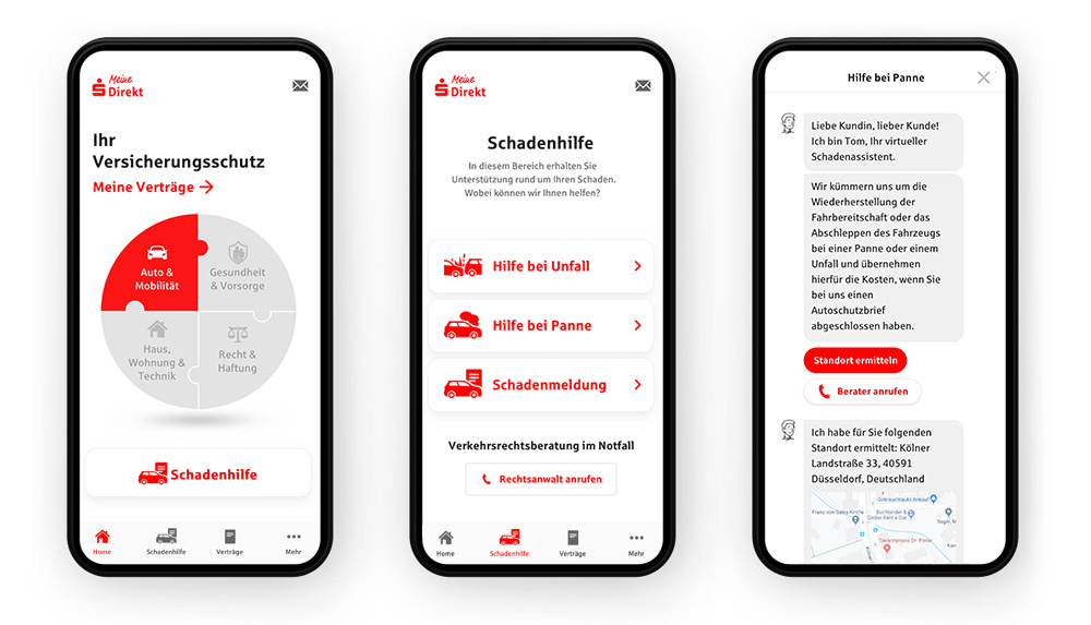 Die App der S-Direkt bietet einen zeit- und ortsunabhängigenÜberblick. Die App der S-Direkt bietet einen zeit- und ortsunabhängigenÜberblick.
