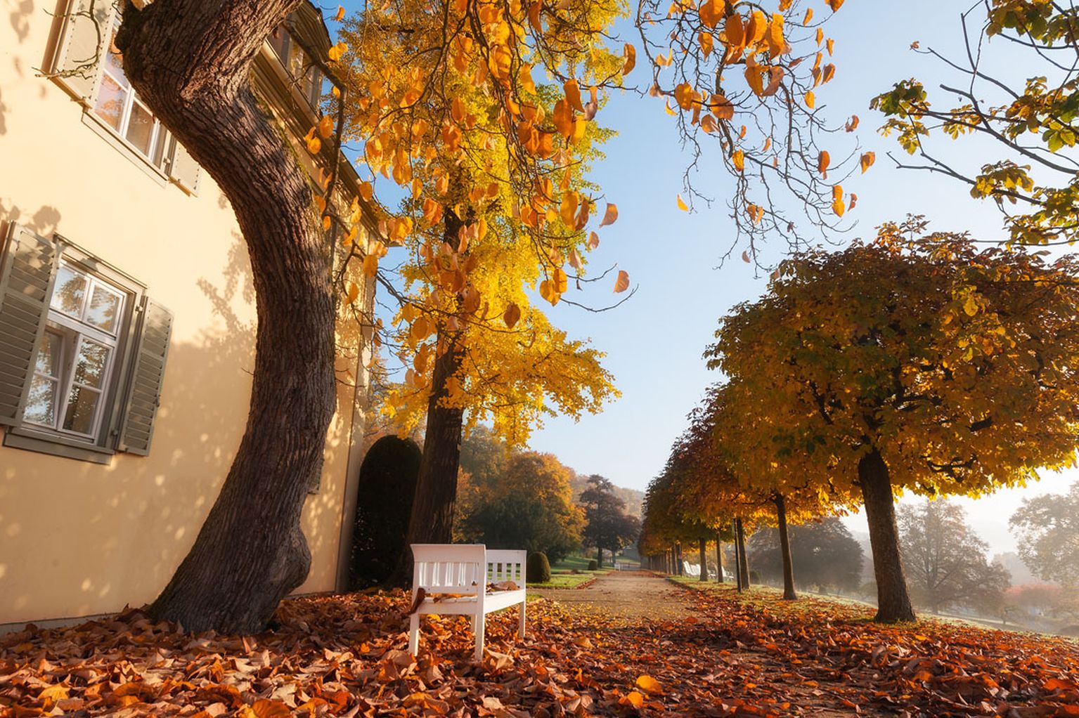 Das Bäderland Bayerische Rhön im Herbst. Foto: Staatsbad Bad Brüc Das Bäderland Bayerische Rhön im Herbst. Foto: Staatsbad Bad Brüc