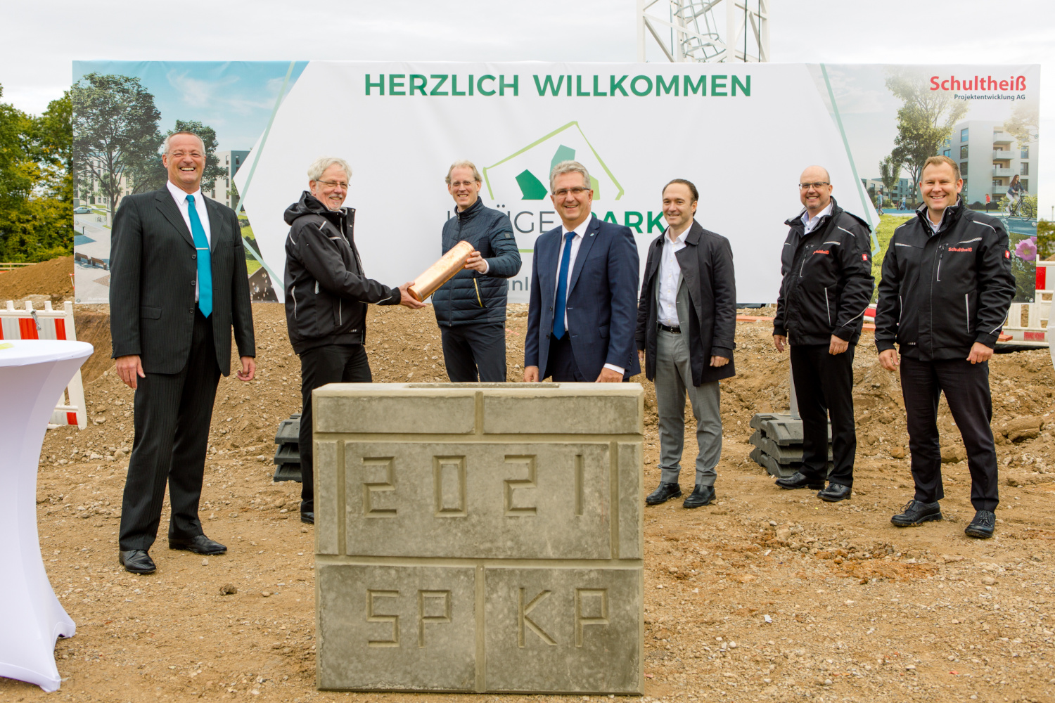 Grundsteinlegung Grundsteinlegung
