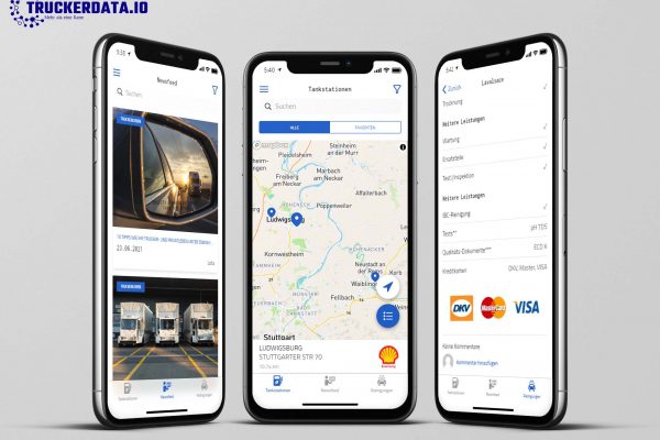 Screen - Truckerdata.io Road Service App Screen - Truckerdata.io Road Service App