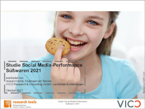 Studie Social Media-Performance Süßwaren 2021 Studie Social Media-Performance Süßwaren 2021