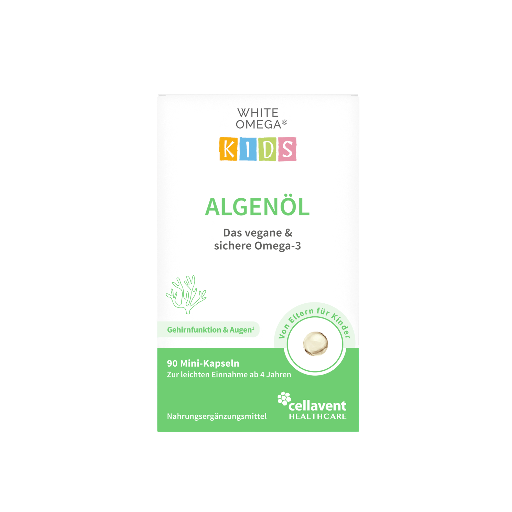 White Omega Kids Algenöl