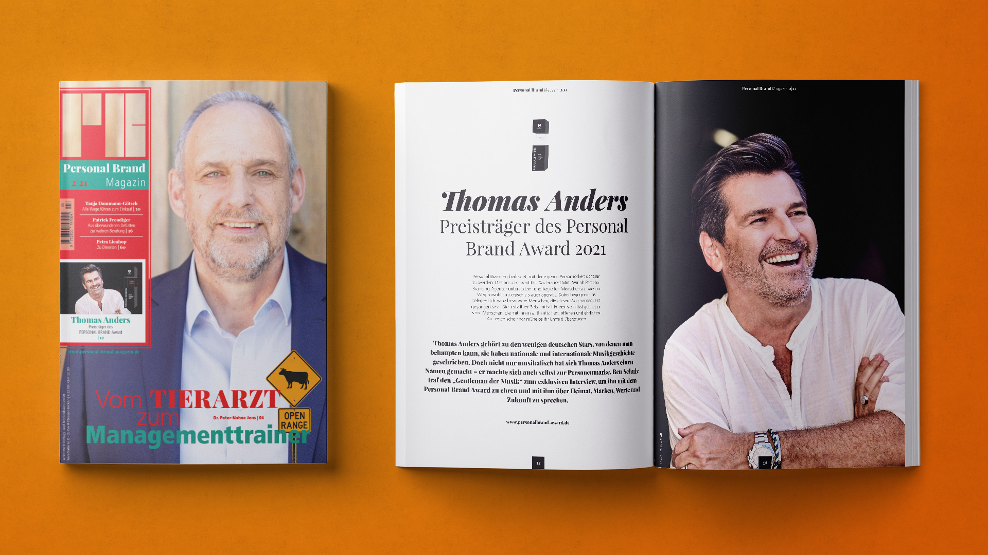 Sichern Sie sich jetzt die neue Ausgabe des Personal Brand Magazins