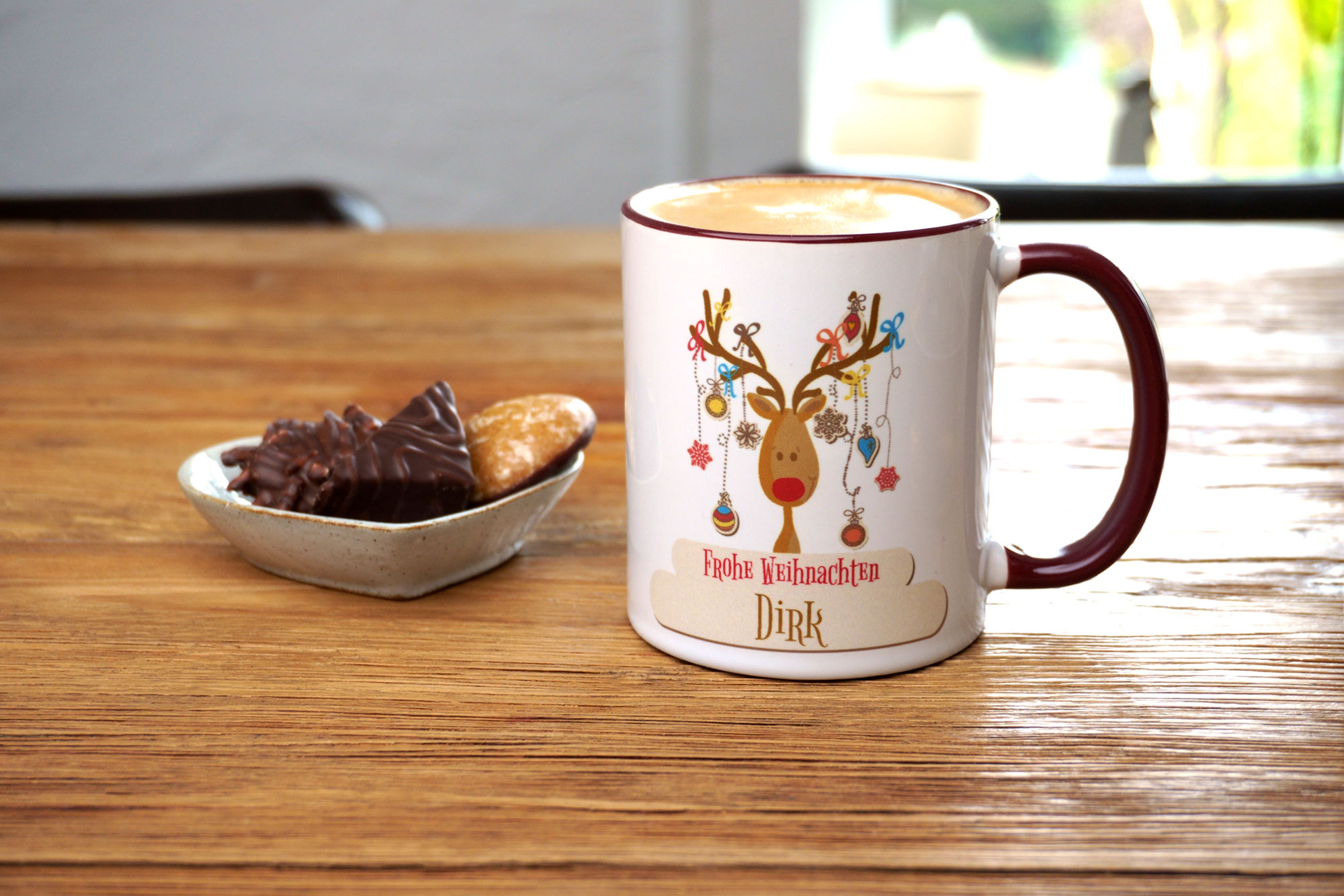 personalisierte Weihnachtstasse personalisierte Weihnachtstasse