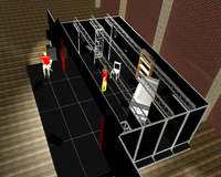 Schulbühne 8 x 6 m des Theaterbaukasten Dresden Schulbühne 8 x 6 m des Theaterbaukasten Dresden
