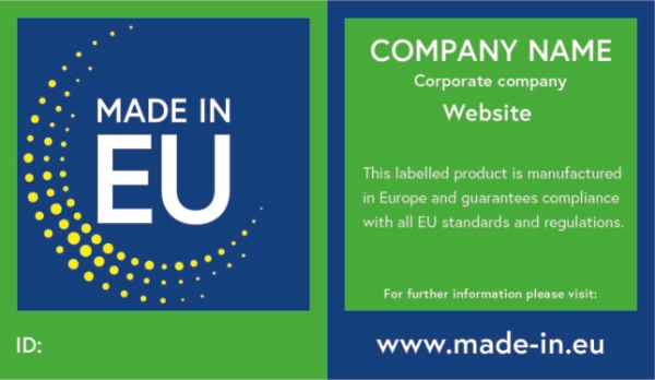 I_MIE Gütesiegel„Made in EU“ I_MIE Gütesiegel„Made in EU“