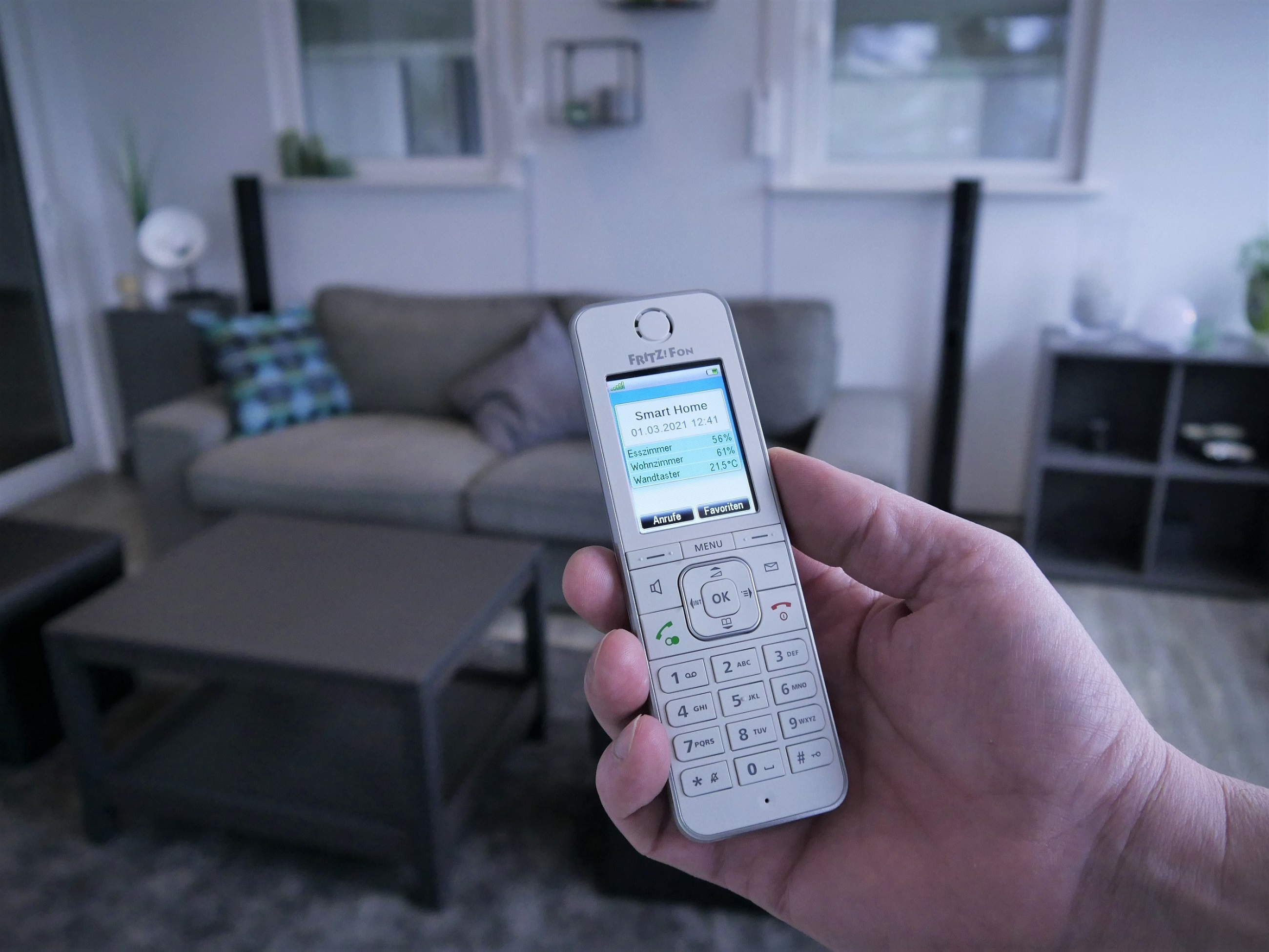 RolloTron DECT von RADEMACHER mit FritzFon Steuerung