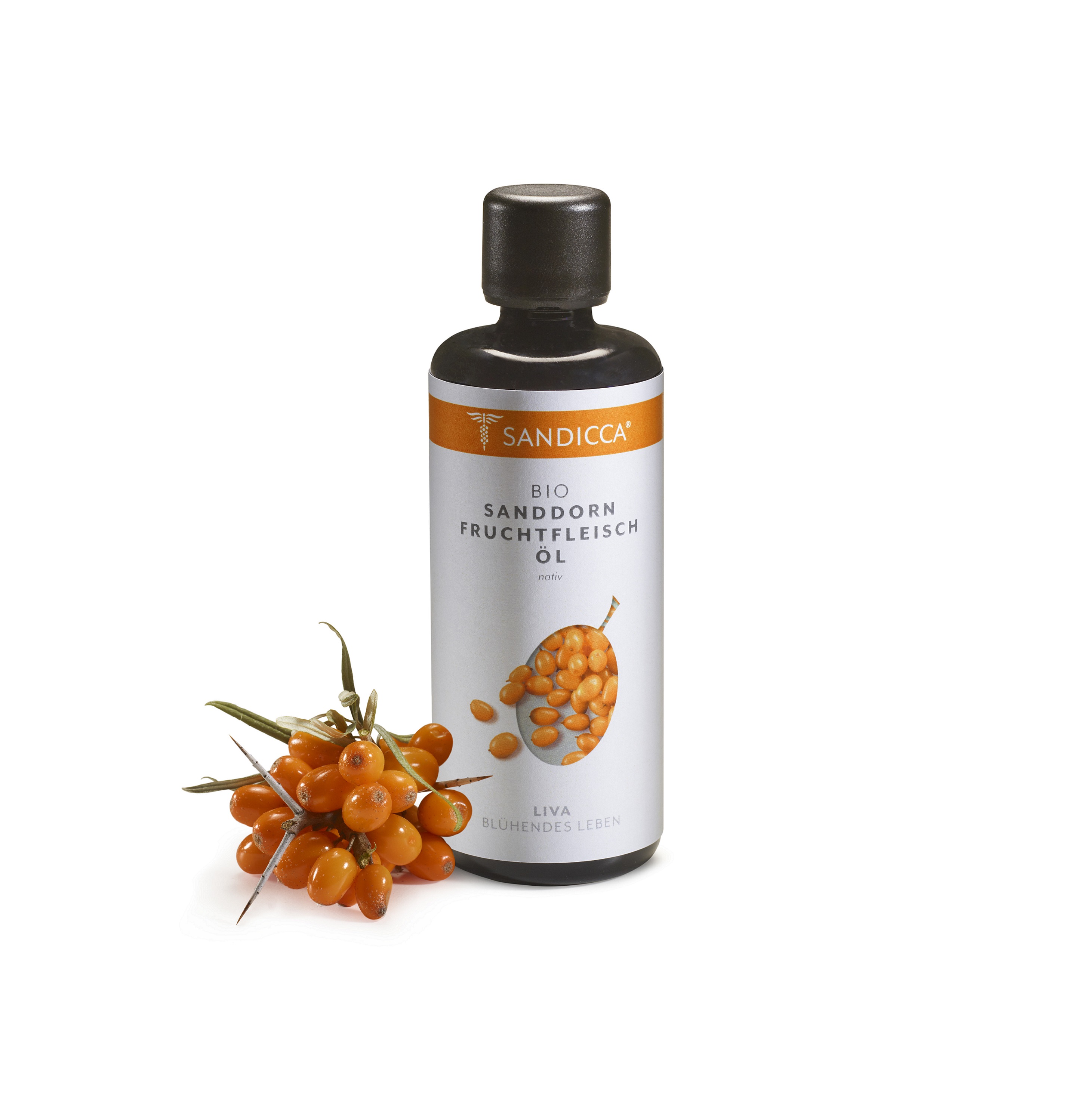 Sandicca Bio-Sanddorn Fruchtfleischöl Sandicca Bio-Sanddorn Fruchtfleischöl