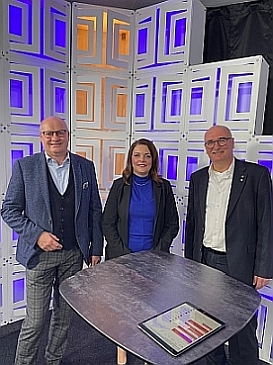 Foto: v.l.n.r. Georg Haaß , Kathrin de Blois, Hans Georg Pauli Fotorechte: Haaß Foto: v.l.n.r. Georg Haaß , Kathrin de Blois, Hans Georg Pauli Fotorechte: Haaß