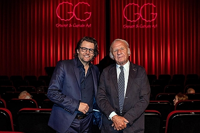 Foto: Dirk Geuer, Heinz Mack – Rechte: Galerie Geuer&Geuer Foto: Dirk Geuer, Heinz Mack – Rechte: Galerie Geuer&Geuer