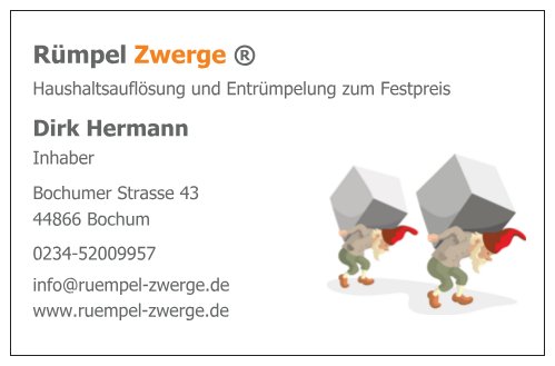 (Bildquelle: Adobe Stock, Rümpel-Zwerge) (Bildquelle: Adobe Stock, Rümpel-Zwerge)