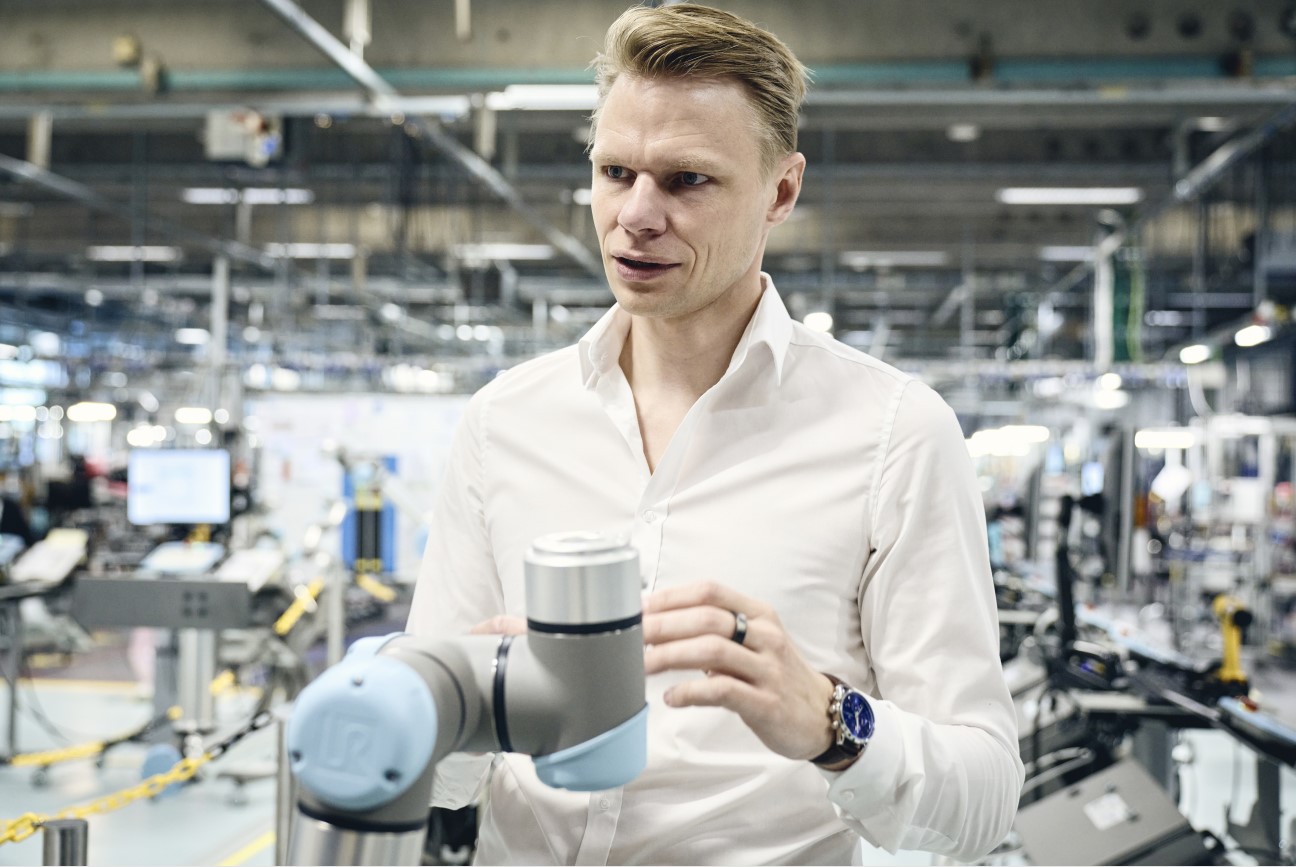 Kim Povlsen, Präsident von Universal Robots, sieht großes Potenzial in der kollaborativen Robotik Kim Povlsen, Präsident von Universal Robots, sieht großes Potenzial in der kollaborativen Robotik