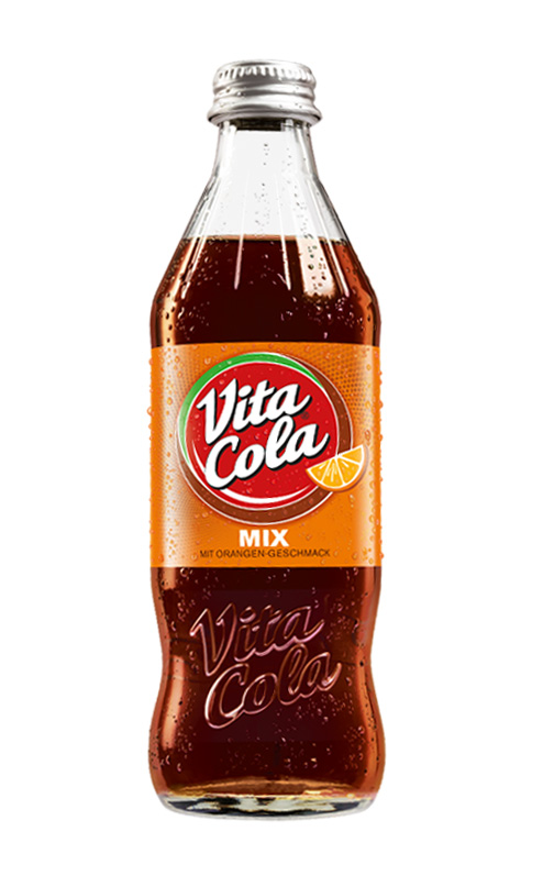 Vita Cola Mix gibt es jetzt auch in der Glasflasche