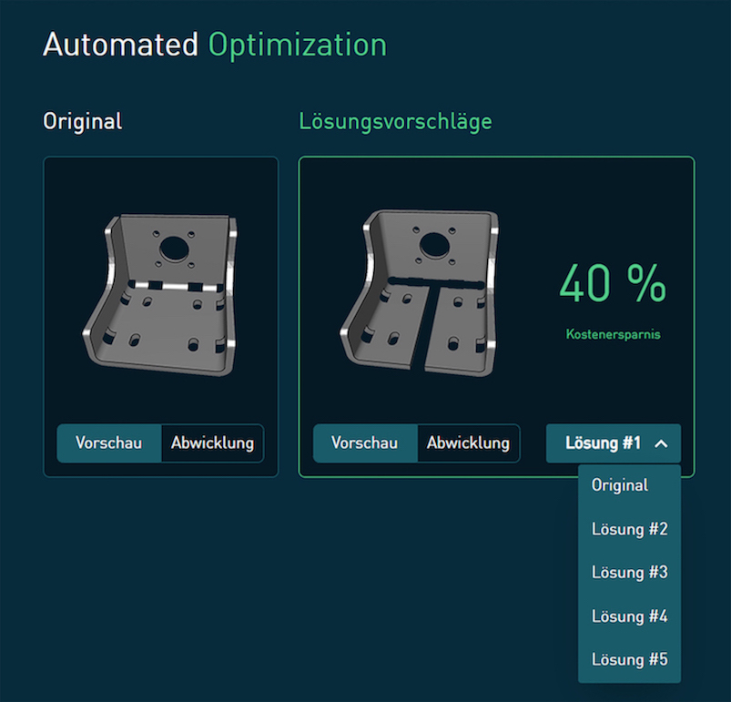 Korrekt konstruiert und doch verbesserungsfähig–mit dem neue Algorithmus von Optimate. Korrekt konstruiert und doch verbesserungsfähig–mit dem neue Algorithmus von Optimate.
