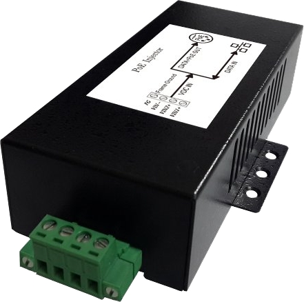 10 Gigabit Industrial Ethernet PoE Injector 10 Gigabit Industrial Ethernet PoE Injector