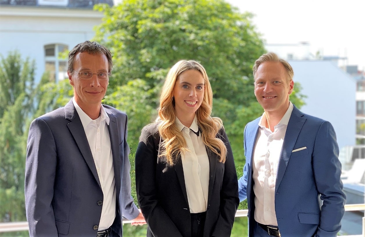 Von links nach rechts Thomas Engel, Sarah Kölle und Gabor Kaufhold (Bildquelle: @Westdeutsche Grunds
