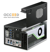 KI-Plattform DLAP-4000 mit Nvidia-Hochleistungs-GPU von Acceed KI-Plattform DLAP-4000 mit Nvidia-Hochleistungs-GPU von Acceed
