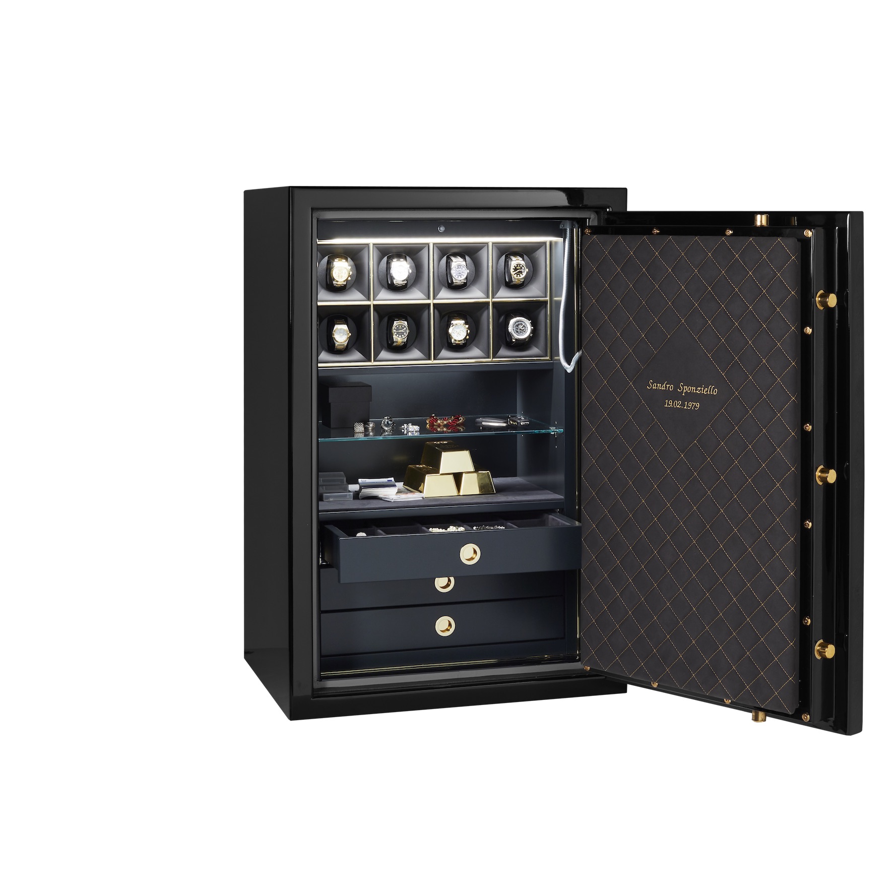 Luxusgüter sind in den Signature Safes von Hartmann Tresore stilvoll und sicher aufgehoben. (Bildque