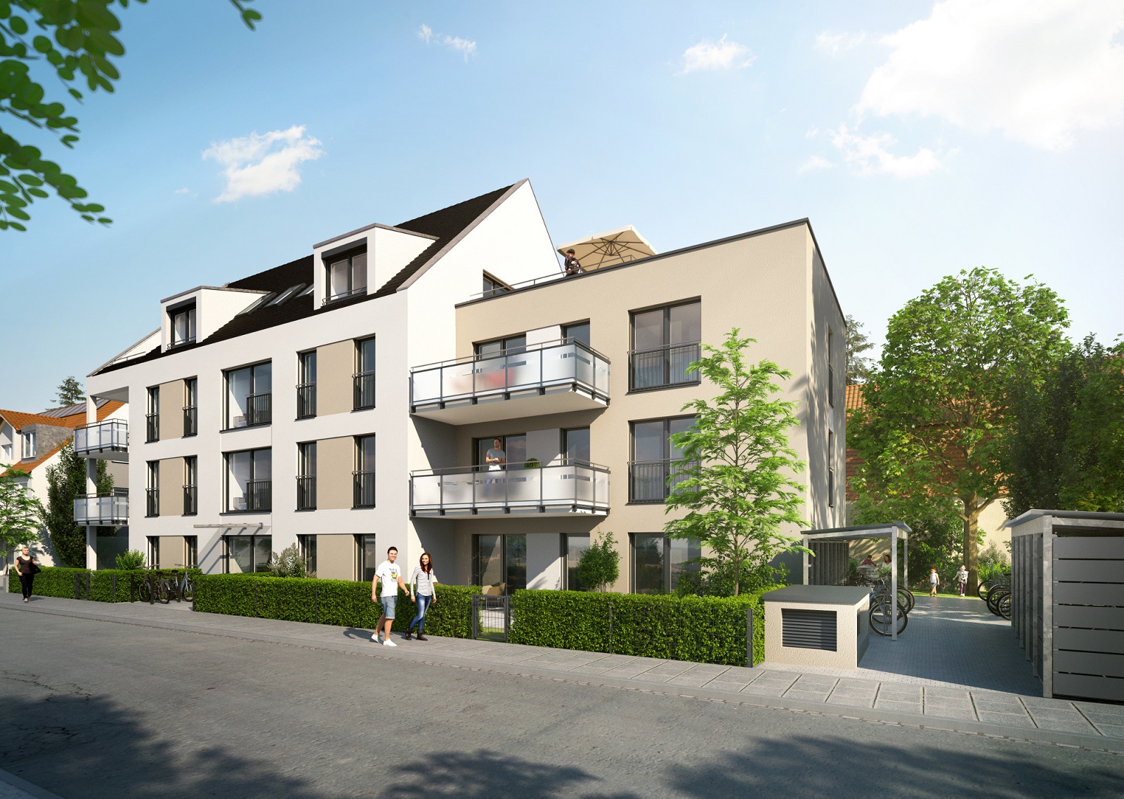 Neubau in der Neuendettelsauer Straße