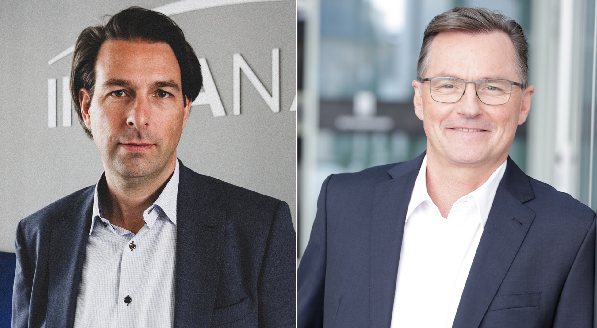 v.l.: Andreas Radix (CEO von IntraNav) und Dieter Meuser (CEO Cloud& Industrial Solutions von GE v.l.: Andreas Radix (CEO von IntraNav) und Dieter Meuser (CEO Cloud& Industrial Solutions von GE