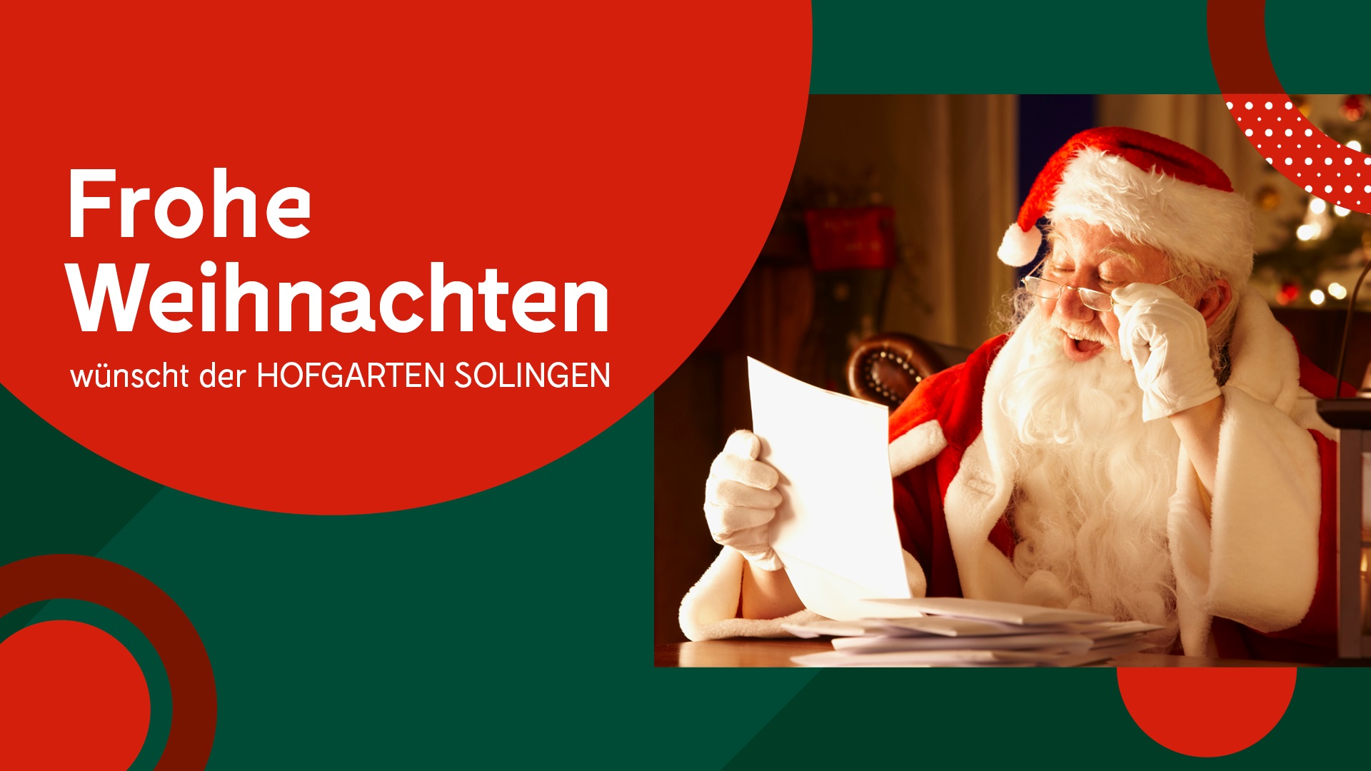 Der HOFGARTEN SOLINGEN stimmt auf die Weihnachtszeit ein. (Bildquelle: HOFGARTEN SOLINGEN)