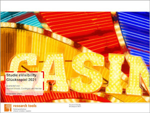 Studie eVisibility Glücksspiel 2021
