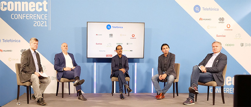 (v.l.n.r.) Bernd Theiss, Elmar Grasser, Mallik Rao, Hakan Ekmen, Hannes Rügheimer.