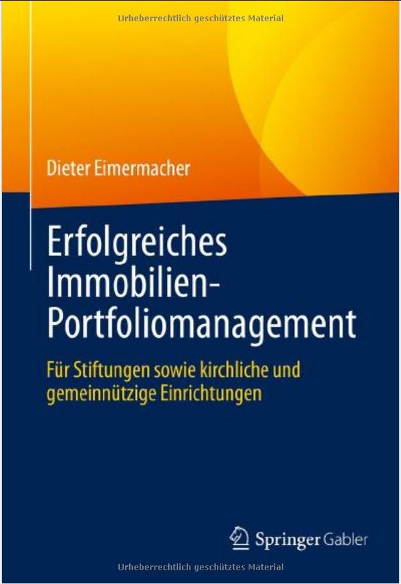 Dieter Eimermacher - neues Buch bei Springer Gabler: Erfolgreiches Immobilien-Portfoliomanagement