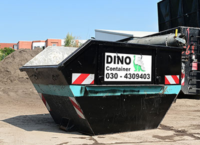 Baumischabfallcontainer von DINO Containerdienst Berlin