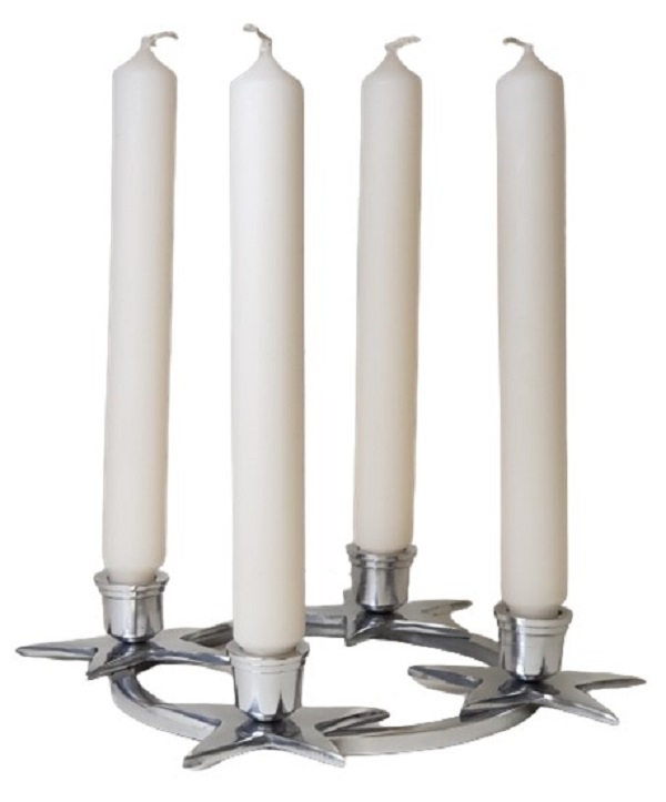 Kerzenhalter mit Sternen - Kerzendeko zu Weihnachten Kerzenhalter mit Sternen - Kerzendeko zu Weihnachten