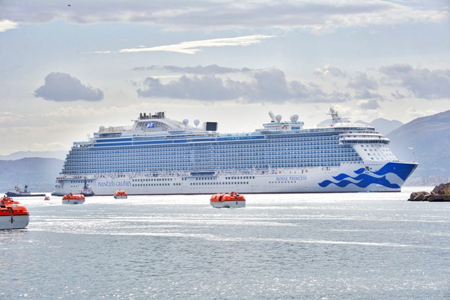 2023/24 auch in australischen Gewässern unterwegs: die Royal Princess. Foto: Princess Cruises 2023/24 auch in australischen Gewässern unterwegs: die Royal Princess. Foto: Princess Cruises