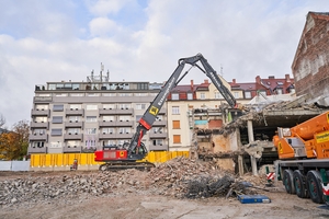 Nachhaltigkeit schon beim Abbruch: 90 Prozent werden recycelt. © Ettengruber Firmengruppe Nachhaltigkeit schon beim Abbruch: 90 Prozent werden recycelt. © Ettengruber Firmengruppe