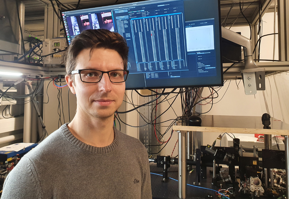 Oliver Anton, Doktorand Joint Lab„Integrierte Quantensensoren“, Humboldt-Universität Oliver Anton, Doktorand Joint Lab„Integrierte Quantensensoren“, Humboldt-Universität