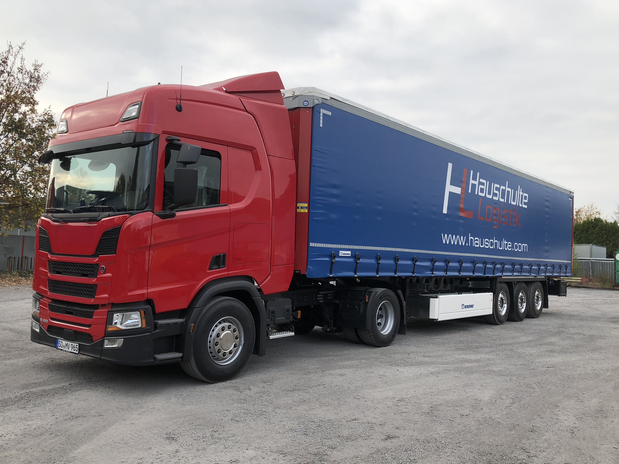 LKW von Hauschulte Logistik (Bildquelle: Hauschulte Logistik GmbH& Co. KG)