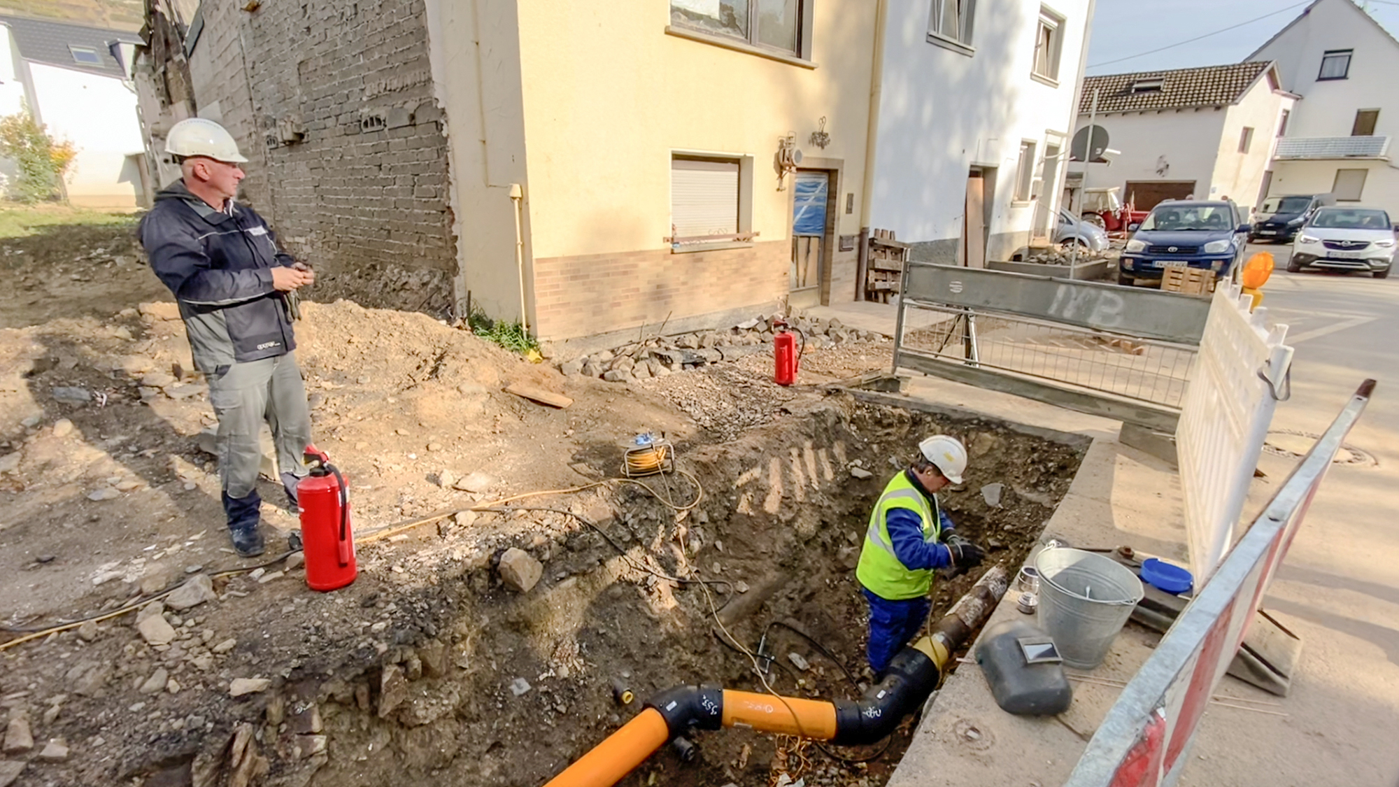 Über 8.000 Haushalte in Bad Neuenahr-Ahrweiler verfügen wieder über einen Gasanschluss.