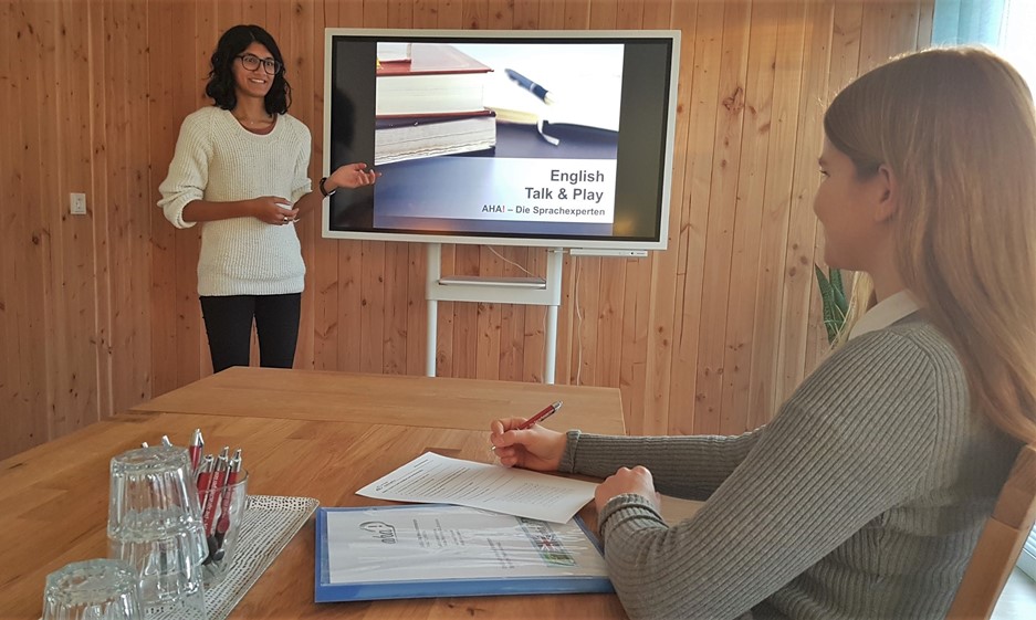 Englisch-Sprachkurs bei der AHA! GmbH